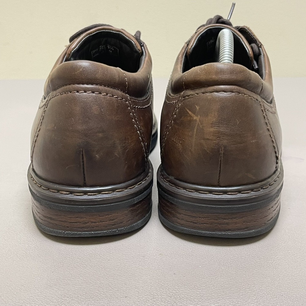 SAS Aden Oxford Men Size 9.5 M Brown Leather Casual Comfort Shoes Lace Up - Picture 11 of 13